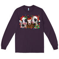 Plum funny christmas heifers Long Sleeve Tee - Jasminsmagicworld
