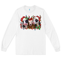 White funny christmas heifers Long Sleeve Tee - Jasminsmagicworld
