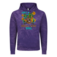 Cloud Purple just a small town girl Vintage Hoodie - HRA Design Shop