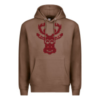 Chestnut Christmas Deer Ugly Premium Hoodie - Bettercallsaul