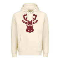 Sandshell Christmas Deer Ugly Premium Hoodie - Bettercallsaul