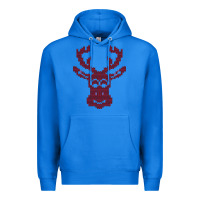 True Royal Christmas Deer Ugly Premium Hoodie - Bettercallsaul