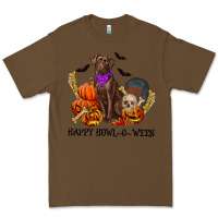 Cacao Happy howl o ween Premium Tee - RanaPortraitStore