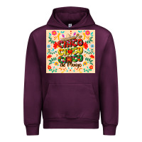 Mauve Wine cinco cinco cinco de mayo Urban Hoodie - CowGirlArtShop
