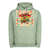 Pigment Oil Green cinco cinco cinco de mayo Urban Hoodie - CowGirlArtShop