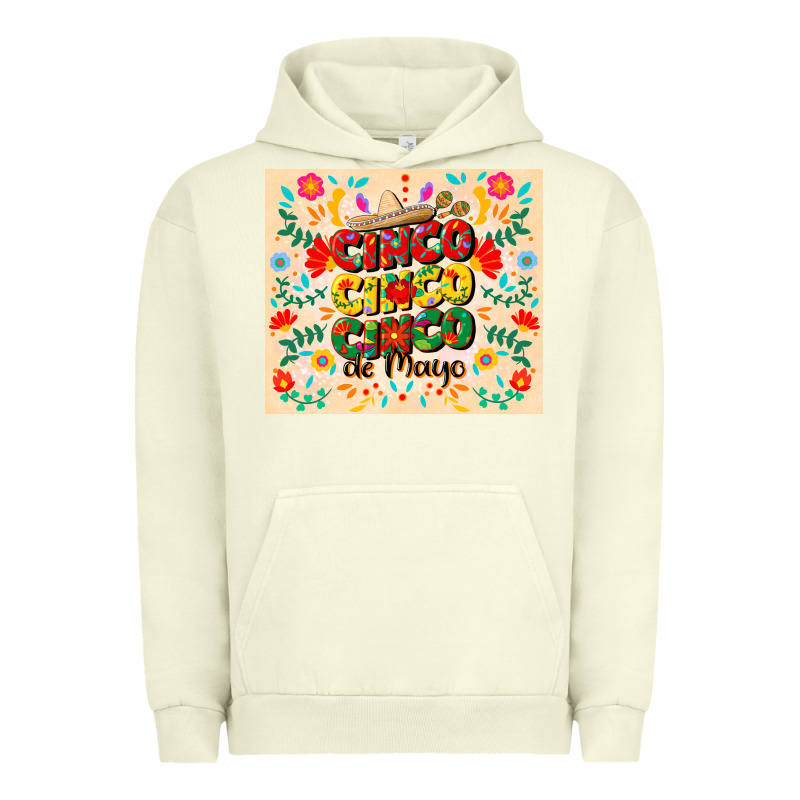Cinco Cinco Cinco De Mayo Urban Hoodie by CowGirlArtShop | Teevron