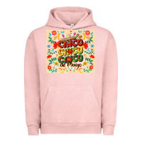 Pigment Salmon cinco cinco cinco de mayo Urban Hoodie - CowGirlArtShop