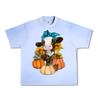 Grape Ice Cow Fall Pumpkin Urban Heavy Tee - Artiststas