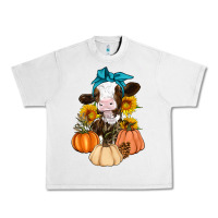 Lunar Rock Cow Fall Pumpkin Urban Heavy Tee - Artiststas