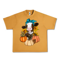 Peanut Butter Cow Fall Pumpkin Urban Heavy Tee - Artiststas