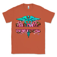 Copper floral nurse preview Classic Tee - AdoDesignShop