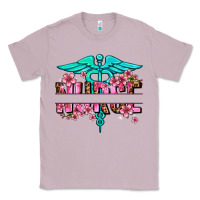Lilac floral nurse preview Classic Tee - AdoDesignShop