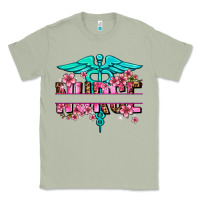 Matcha floral nurse preview Classic Tee - AdoDesignShop