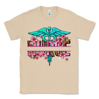 Mushroom floral nurse preview Classic Tee - AdoDesignShop