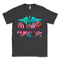 Smoke floral nurse preview Classic Tee - AdoDesignShop