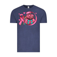 Vintage Denim cancer ribbon pumpkins Vintage Tee - JahusDesignShop