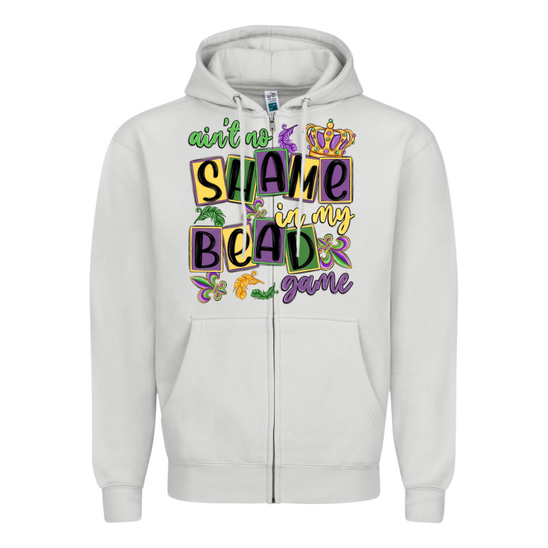Ain't No Shame In My Bead Game Zipper Hoodie by MaliasSmallBusiness | Teevron
