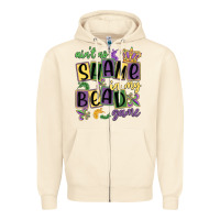 Sandshell ain't no shame in my bead game Zipper Hoodie - MaliasSmallBusiness