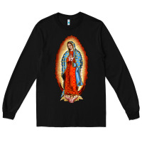 Black our new lady of guadalupe Long Sleeve Tee - BarkalooDesign