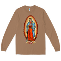 Toasted Coconut our new lady of guadalupe Long Sleeve Tee - BarkalooDesign