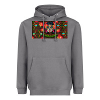 Storm Chingona Sugar Skull License Plate Heavyweight Hoodie - BundleAndBundleShop