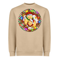 Mushroom Christmas chick Heavyweight Sweatshirt - Artiststas