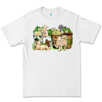 White sheep coffee cups Premium Tee - Zillion Design Studio