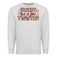 Dove Grey sweet but a little twisted Premium Sweatshirt - LillyAllenDesigns