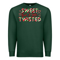 Sports Green sweet but a little twisted Premium Sweatshirt - LillyAllenDesigns