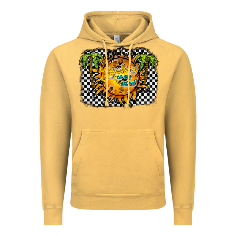 Sunshine On My Mind Vintage Hoodie by RacoonDesign | Teevron