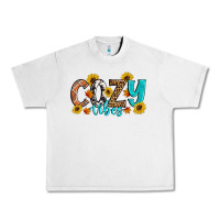 Lunar Rock Cozy Vibes Fall Sunflowers Urban Heavy Tee - Artiststas