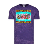 Cloud Purple brave Vintage Tee - JahusDesignShop