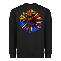 Black pride sunflower Heavyweight Sweatshirt - JahusDesignShop