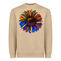 Mushroom pride sunflower Heavyweight Sweatshirt - JahusDesignShop