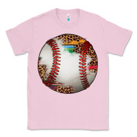 Bubblegum Pink western baseball leopard serape pattern Classic Tee - Artiststas
