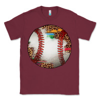 Burgundy western baseball leopard serape pattern Classic Tee - Artiststas