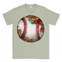 Matcha western baseball leopard serape pattern Classic Tee - Artiststas
