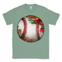 Sage western baseball leopard serape pattern Classic Tee - Artiststas