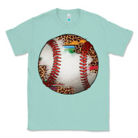 Seafoam western baseball leopard serape pattern Classic Tee - Artiststas