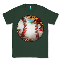 Sports Green western baseball leopard serape pattern Classic Tee - Artiststas
