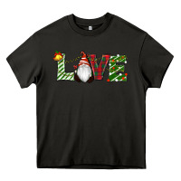 Asphalt Christmas Love Gnome Heavy Core Tee - RanaPortraitStore