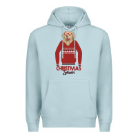 Blue Mist Christmas Labrador Premium Hoodie - Bettercallsaul