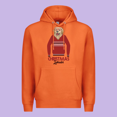 Christmas Labrador Premium Hoodie Designed By Bettercallsaul
