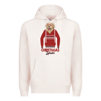 Pale Pink Christmas Labrador Premium Hoodie - Bettercallsaul