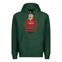 Sports Green Christmas Labrador Premium Hoodie - Bettercallsaul