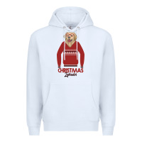 White Christmas Labrador Premium Hoodie - Bettercallsaul