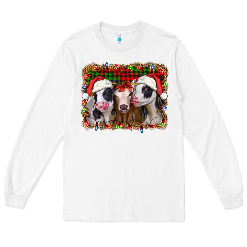 Christmas Heifers Long Sleeve Tee by Jasminsmagicworld | Teevron
