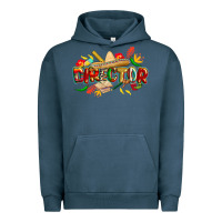 Pigment Midnight Navy cinco de mayo director Urban Hoodie - CowGirlArtShop