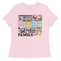 Bubblegum Pink retro mother Ladies Tee - JahusDesignShop