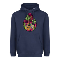 Navy Hispanic Heritage Heavyweight Hoodie - BundleAndBundleShop